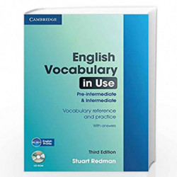 English Vocabulary in Use: Pre - Intermediate and Intermediate with CD by REDMAN Book-9781107683938