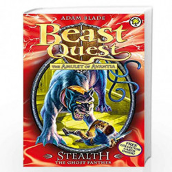 Stealth the Ghost Panther: Series 4 Book 6 (Beast Quest) by Adam Blade Book-9781408303801