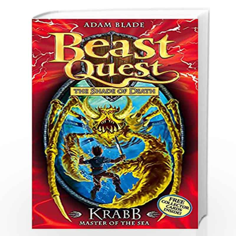 Krabb Master of the Sea: Series 5 Book 1 (Beast Quest) by Adam Blade Book-9781408304372