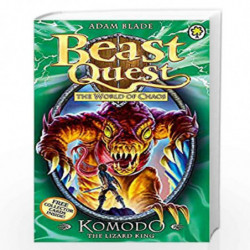 Komodo the Lizard King: Series 6 Book 1 (Beast Quest) by Adam Blade Book-9781408307236