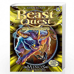 Minos the Demon Bull: Series 9 Book 2 (Beast Quest) by Blade, Adam Book-9781408313176