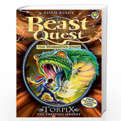 Torpix the Twisting Serpent: Series 9 Book 6 (Beast Quest) by Blade, Adam Book-9781408313213