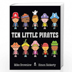 Ten Little Pirates by Brownlow, Mike Book-9781408320044