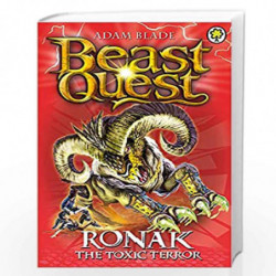 Ronak the Toxic Terror: Series 16 Book 2 (Beast Quest) by Blade, Adam Book-9781408339961