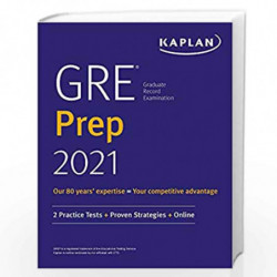 GRE Prep 2021 by KAPLAN Book-9781506271408