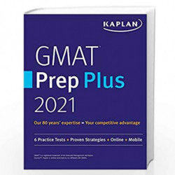 GMAT Prep Plus 2021 by KAPLAN Book-9781506271415