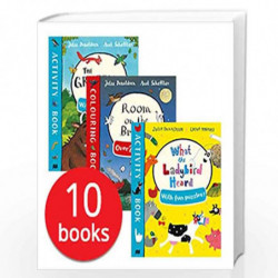 Julia Donaldson Activity Book x 10 Books (Shrinkwrap) by JULIA DONALDSON Book-9781509878475