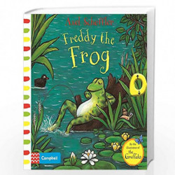 Axel Scheffler Freddy the Frog: A push, pull, slide book by AXEL SCHEFFLER Book-9781529023329