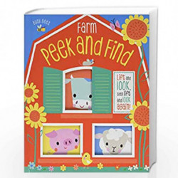 Busy Bees Peek and Find Farm by Shannon Hays Book-9781788436892