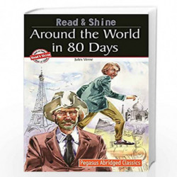 Around The World In 80 Days (Pegasus Abridged Classics) by JULES VERNE Book-9788131914519
