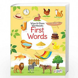 First Words - Wipe & Clean Workbook with free Pen by NA Book-9788131940037