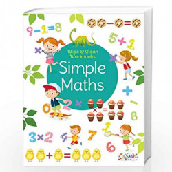 Simple Maths - Wipe & Clean Workbook with free Pen by NA Book-9788131940075
