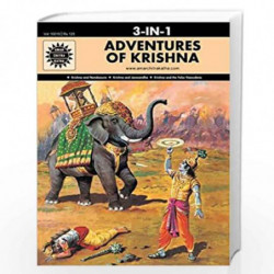 Adventures of Krishna: 3 in 1 (Amar Chitra Katha) by NA Book-9788184820652