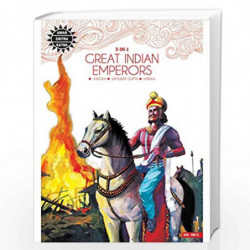 Great Indian Emperors: 3 in 1 (Amar Chitra Katha) by NA Book-9788184820676