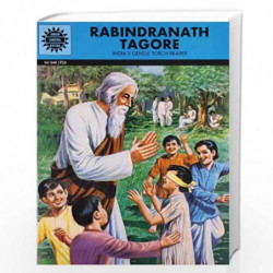 Rabindranath Tagore (Amar Chitra Katha) by Kalyanaksha Banerjee Book-9788184821055