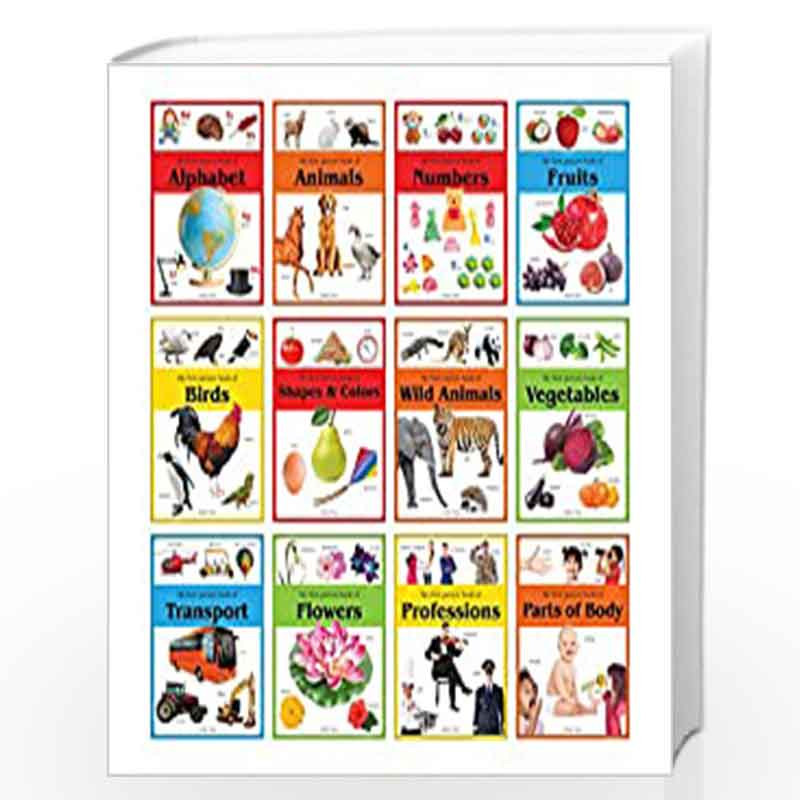 Early Learning Picture Books Boxset : Pack of 12 Picture Books For Kids by Wonder House Books Editorial Book-9789388369664