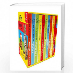 My First Library Pack 2: Boxset of 10 Board Books For Kids by Wonder House Books Book-9789388810005