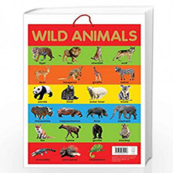 Wild Animals - Early Learning Educational Posters : Perfect For Kindergarten, Nursery and Homeschooling (19 Inches X 29 Inches) 