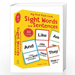My First Flash Cards: Sight Words and Sentences (Flash Cards For Children) by Wonder House Books Book-9789389178364