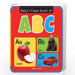 Baby's Foam Book of ABC (Baby's Foam Books) by Wonder House Books Book-9789389178807