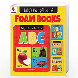 My First Gift Set of Foam Books: Foam Books For Babies (ABC Alphabet, 123 Numbers, Colors, Shapes) by Wonder House Books Book-97