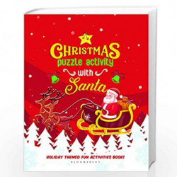 Christmas Puzzle Activity with Santa by Bloomsbury India Book-9789389611588