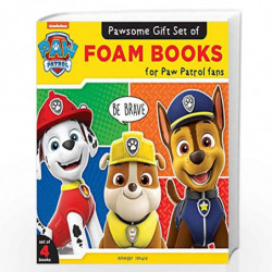 Pawsome Gift Set of Foam Books for Toddlers: Paw Patrol Books (Ages 0 to 3 Years) by Wonder House Books Book-9789389717396