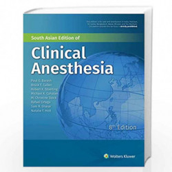 Clinical Anesthesia by BARASH P G Book-9789386691323