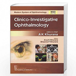 Clinico Investigative Ophthalmology (MSO Series) (HB 2018) (Modern System of Ophthalmology (MSO) Series) by KHURANA A. K Book-97