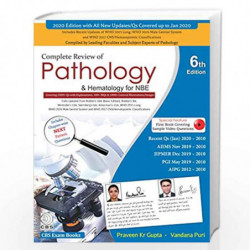 Complete Review of Pathology & Hematology for NBE by GUPTA P. Book-9788194578338