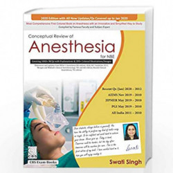 Conceptual Review of Anesthesia for NBE by SINGH S Book-9789389941920