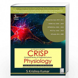 CRISP COMPLETE REVIEW OF INTEGRATED SYSTEMS PHYSIOLOGY 3ED (PB 2019) by KUMAR S K Book-9789388725811