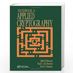 HANDBOOK OF APPLIED CRYPTOGRAPHY (HB 2018) SPECIAL INDIAN EDITION by MENEZES A.J Book-9781138385979