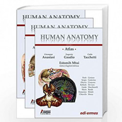 HUMAN ANATOMY ATLAS 3 VOL SET (PB 2018) by ANASTASI G Book-9788870516906