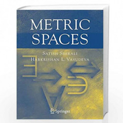 METRIC SPACES (SAE) (PB 2019) by SHIRALI S. Book-9781447174257