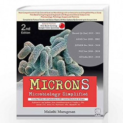 MICRONS MICROBIOLOGY SIMPLIFIED 2ED (PB 2019) by MURUGESAN M Book-9789388725903