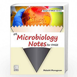 MY MICROBIOLOGY NOTES FOR FMGE (PB 2019) by MURUGESAN Book-9789388108744