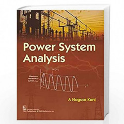 POWER SYSTEM ANALYSIS (PB 2020) by KANI A N Book-9789389261714