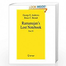 RAMANUJANS LOST NOTEBOOK PART 4 (PB 2018) by ANDREWS G E Book-9781493976270