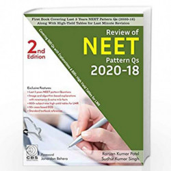 Review of NEET Pattern Qs 2020-18 by PATEL R.K. Book-9788194578369