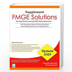 SUPPLEMENT FMGE SOLUTIONS UPDATE 2019 (PB 2019) by MARWAH D. Book-9789388108881