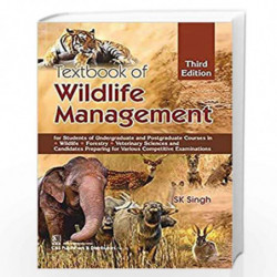 TEXTBOOK OF WILDLIFE MANAGEMENT 3ED (PB 2020) by SINGH S K Book-9789388527774