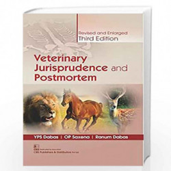 VETERINARY JURISPRUDENCE AND POSTMORTEM 3ED (PB 2019) by DABAS Y.P.S. Book-9789388327527