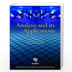 Analysis and its Applications by Rais Ahmad Book-9788184872156