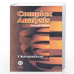 Complex Analysis, Second Edition by V. Karunakaran Book-9788173194948