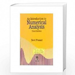 Introduction to Numerical Analysis by D. Prasad Book-9788173197635