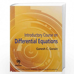 Introductory Course on Differential Equations by Gorain Book-9788184873993