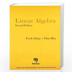 Linear Algebra 2/e PB by V. Sahai Book-9788184872576