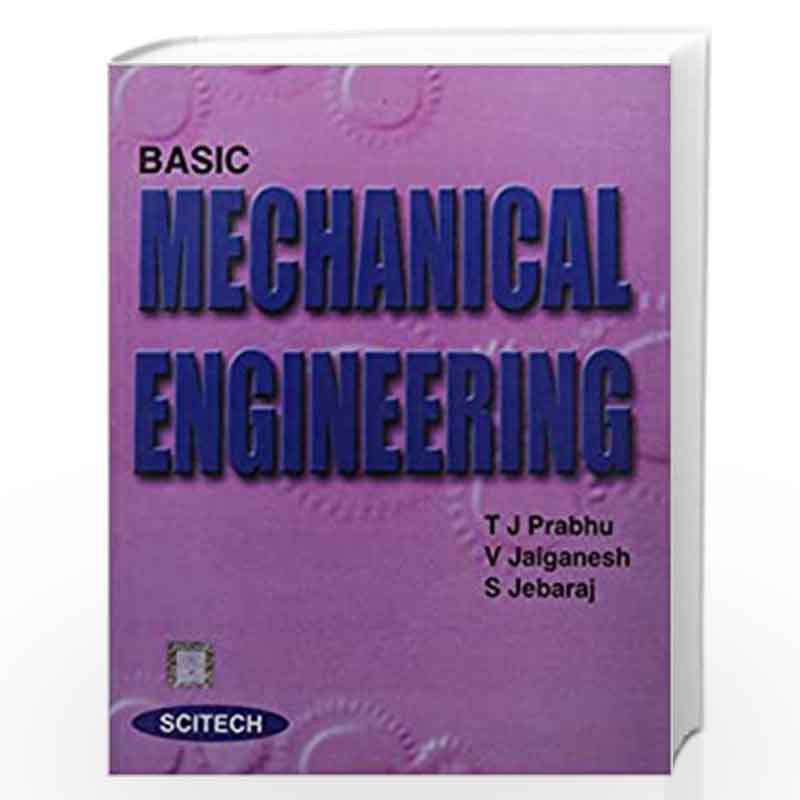 Basic Mechanical Engineering by Prabhu et.al.  Book-9788183715737