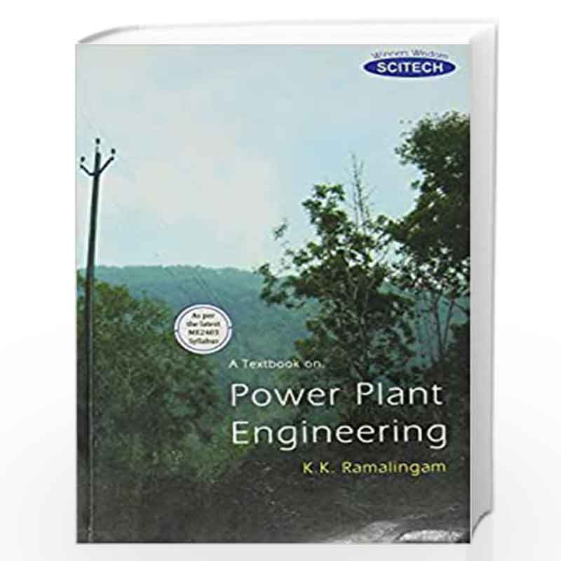 A Textbook on Power Plant Engineering by Ramalingam  Book-9788183715256